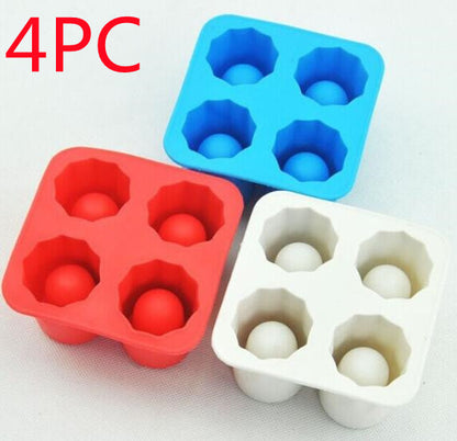 Silicone Ice Maker Mould Bar Party Drink Ice Tray Cool Shape Ice