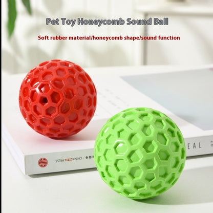 Dog Vocalization Bite-resistant Molar Relieving Stuffy Toy Ball Pets dealsniper-net