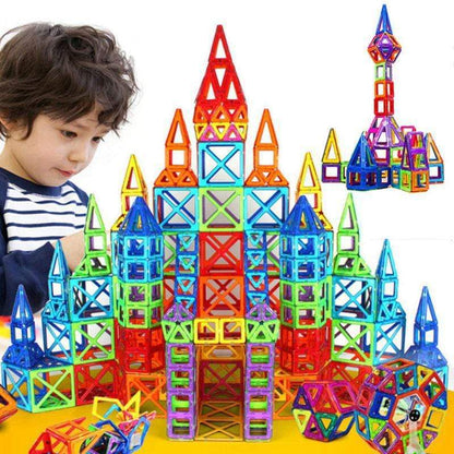 Magnetic Building Blocks DIY Magnets Toys For Kids Designer Construction Set Gifts For Children Toys Kids dealsniper-net