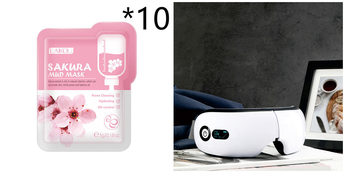 New Children's Hot Compress Eye Protection Massage Eye Mask Kids DealSniper.net 8s White set