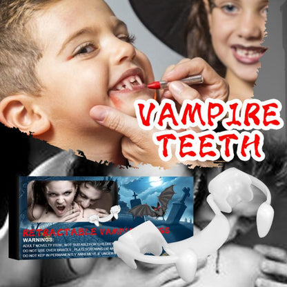 Halloween Vampire Dentures Halloween Retractable Vampire