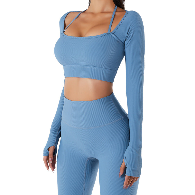 Sports Top Women's Quick-drying Workout Clothes Women Gym From House