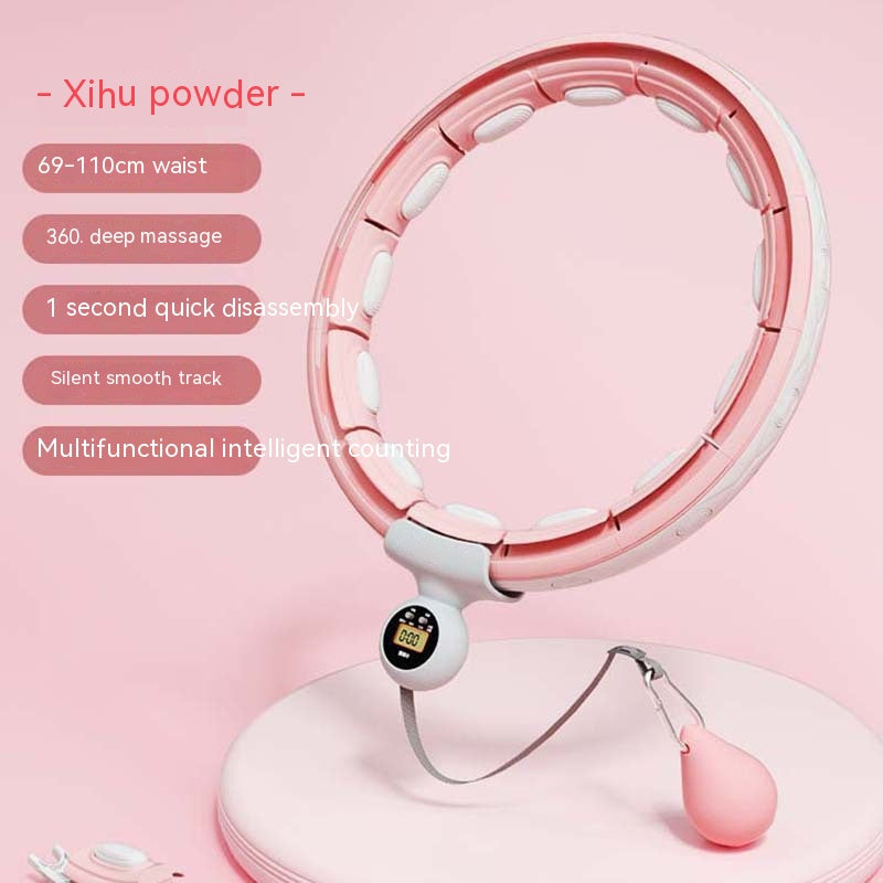 Fitness Detachable Waist Weight Loss Intelligence Sports dealsniper-net Pink White