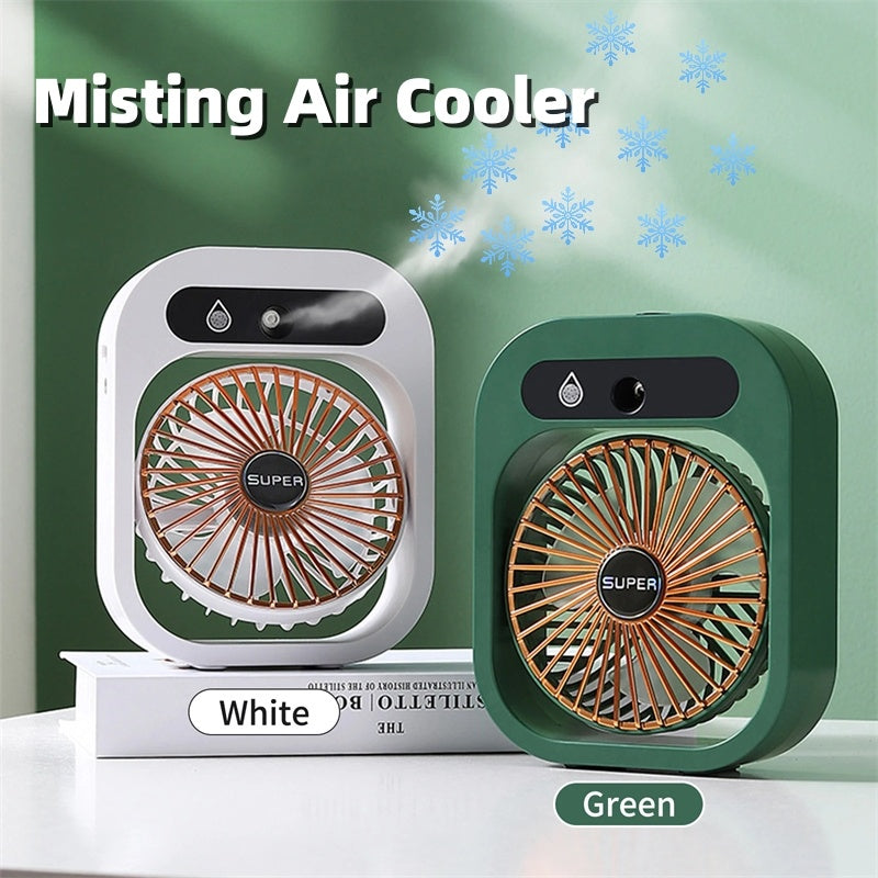 Air Conditioning Fan Desk Misting Fan Air Cooler Cooling Gadgets dealsniper-net