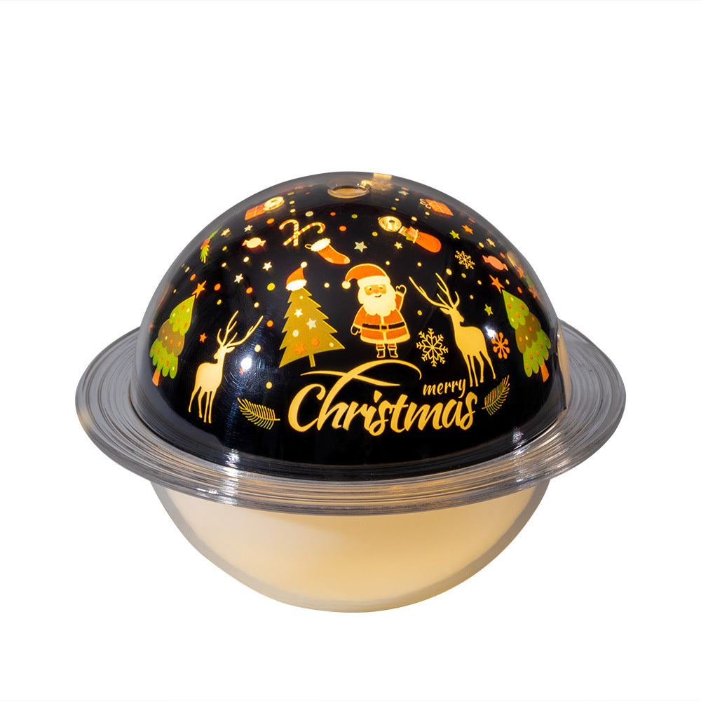 New Projection Lamp Humidifier Bedroom Desktop Humidifier House Gym From House Christmas USB