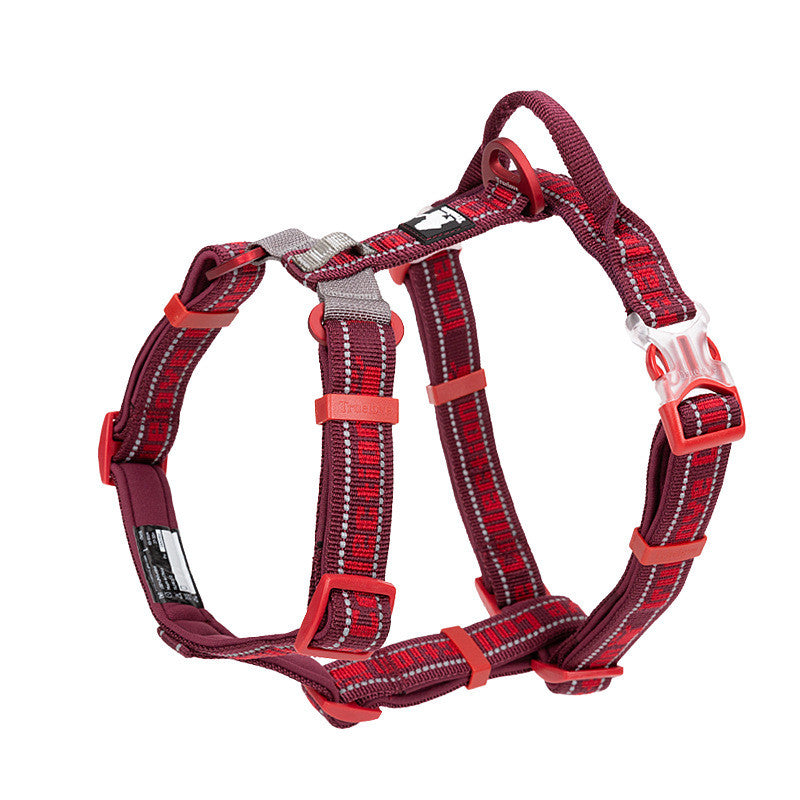 Dog Breast Strap Pet Products Leash Pets DealSniper.net Red L