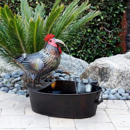 New Fountain Garden Art Decoration Flowing Water Private Molds Resin Crafts Garden dealsniper-net