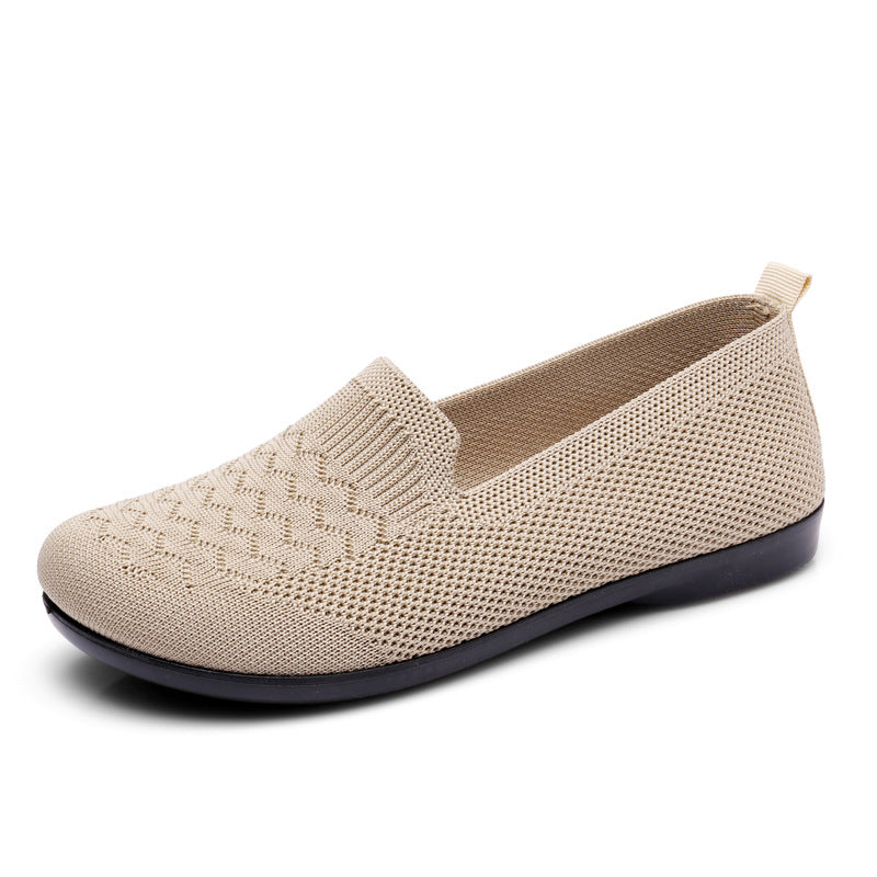 New Casual Breathable Flat Shoes Soft Bottom Women Gym From House