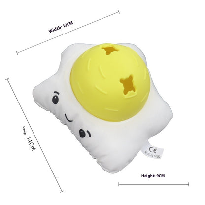 Dog Toy Pet Puzzle Food Leakage Food Storage Sound Toy Pets Gym From House Egg