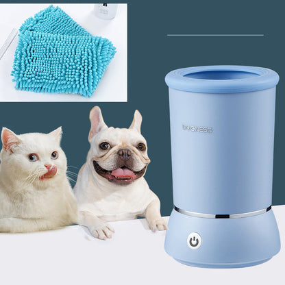 Duonis Pet Automatic Foot Washing Cup Pets Gym From House Set A