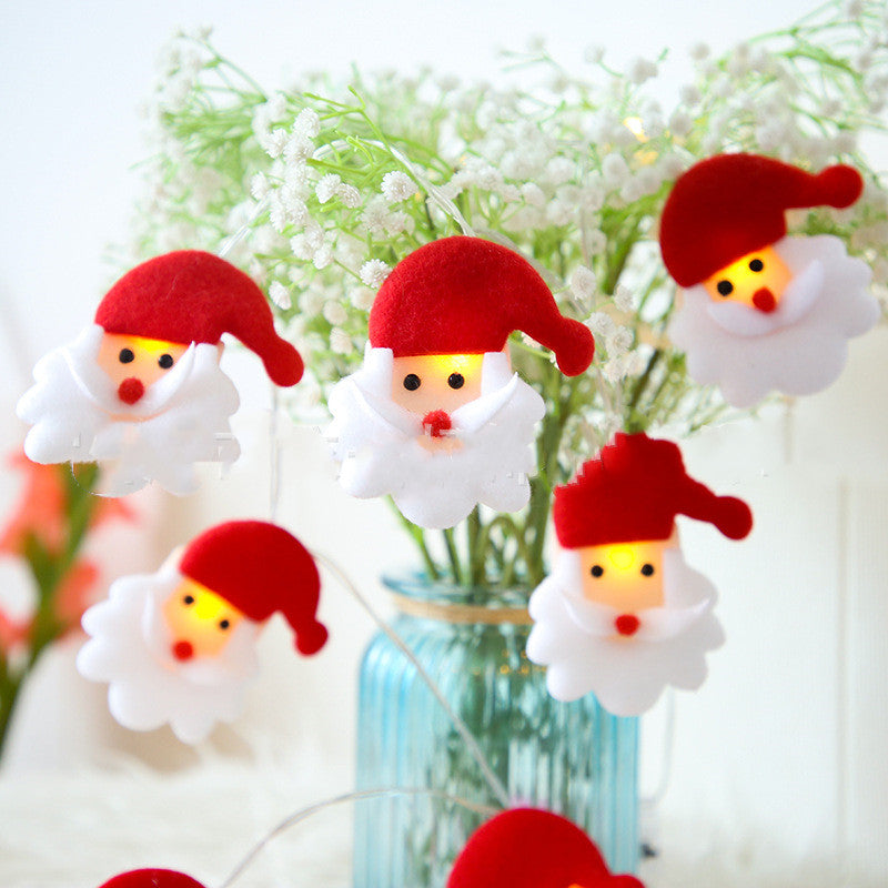 Santa Claus String Lights Christmas Tree Snowman Decoration Lights Holidays DealSniper.net 8 Style 1.5m10 lights