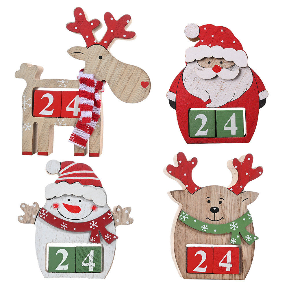 New Christmas Decoration Supplies Three-dimensional Calendar Holidays DealSniper.net Calendar Moose