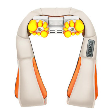Multifunctional massage shawl Health DealSniper.net Beige US