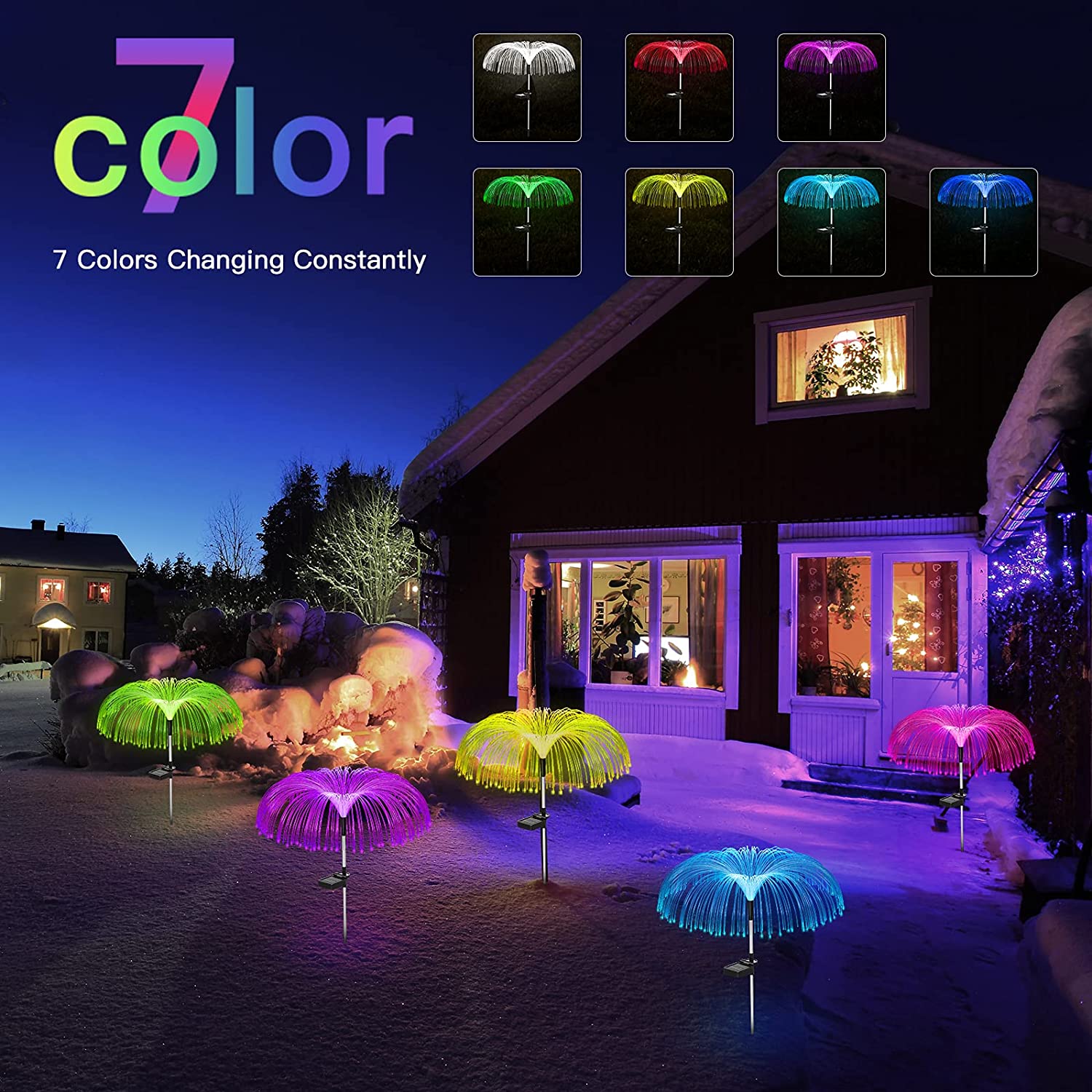 Luminous ChargingAnd Plug-in Lawn And Garden Decorative Lights Garden dealsniper-net