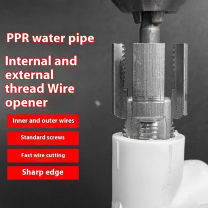 Integrated Internal And External Wire Opener For Water Pipes Tools DealSniper.net
