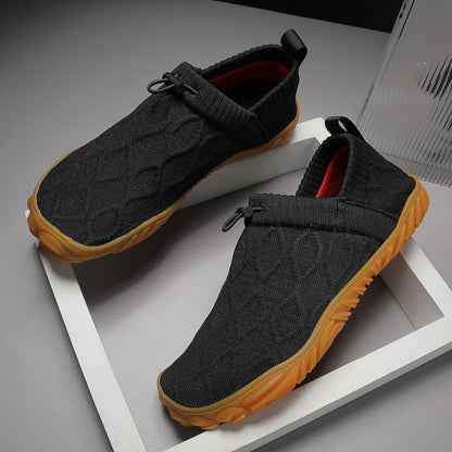 Men's Breathable Sports Hiking Shoes Outdoor Running Men DealSniper.net Black 39