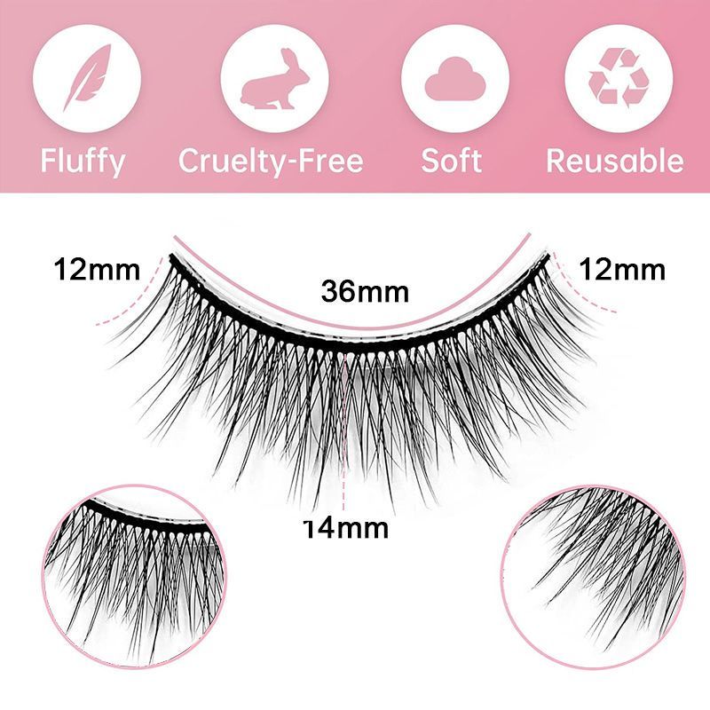 AD2403 False Eyelashes Beauty dealsniper-net