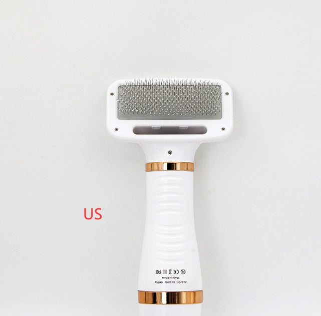 2 in 1 Pet Drying Brush Pet Hair Dryer Comb Pets Gym From House Gold US