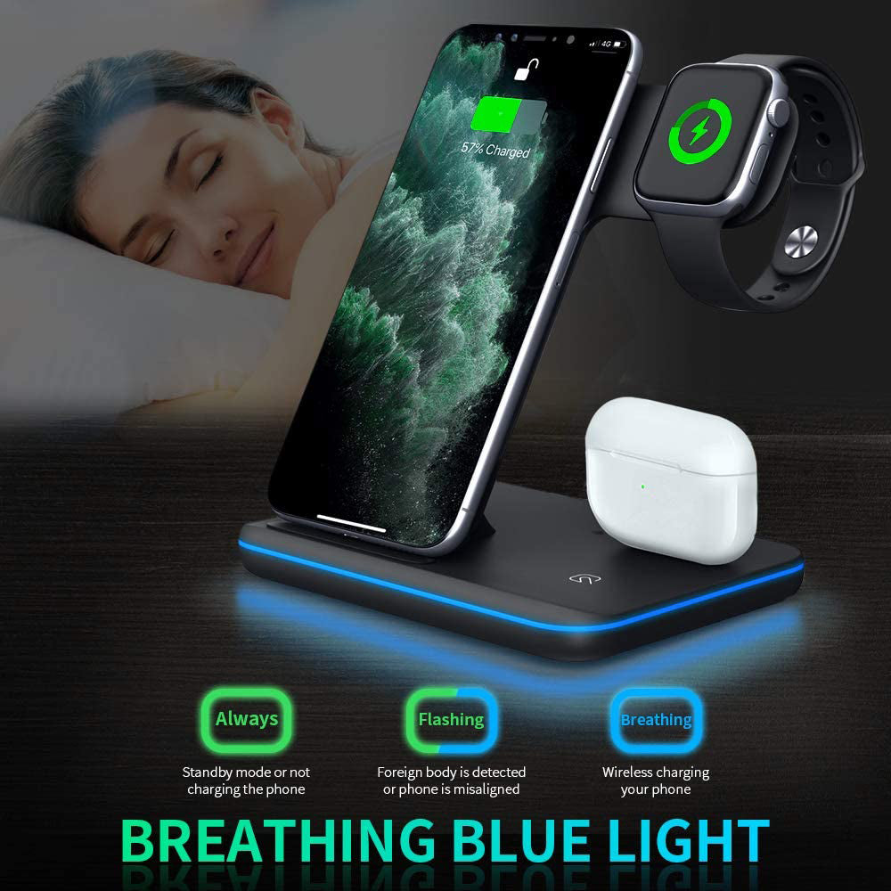Compatible Mobile Phone Watch Earphone Wireless Charger Gadgets Gym From House