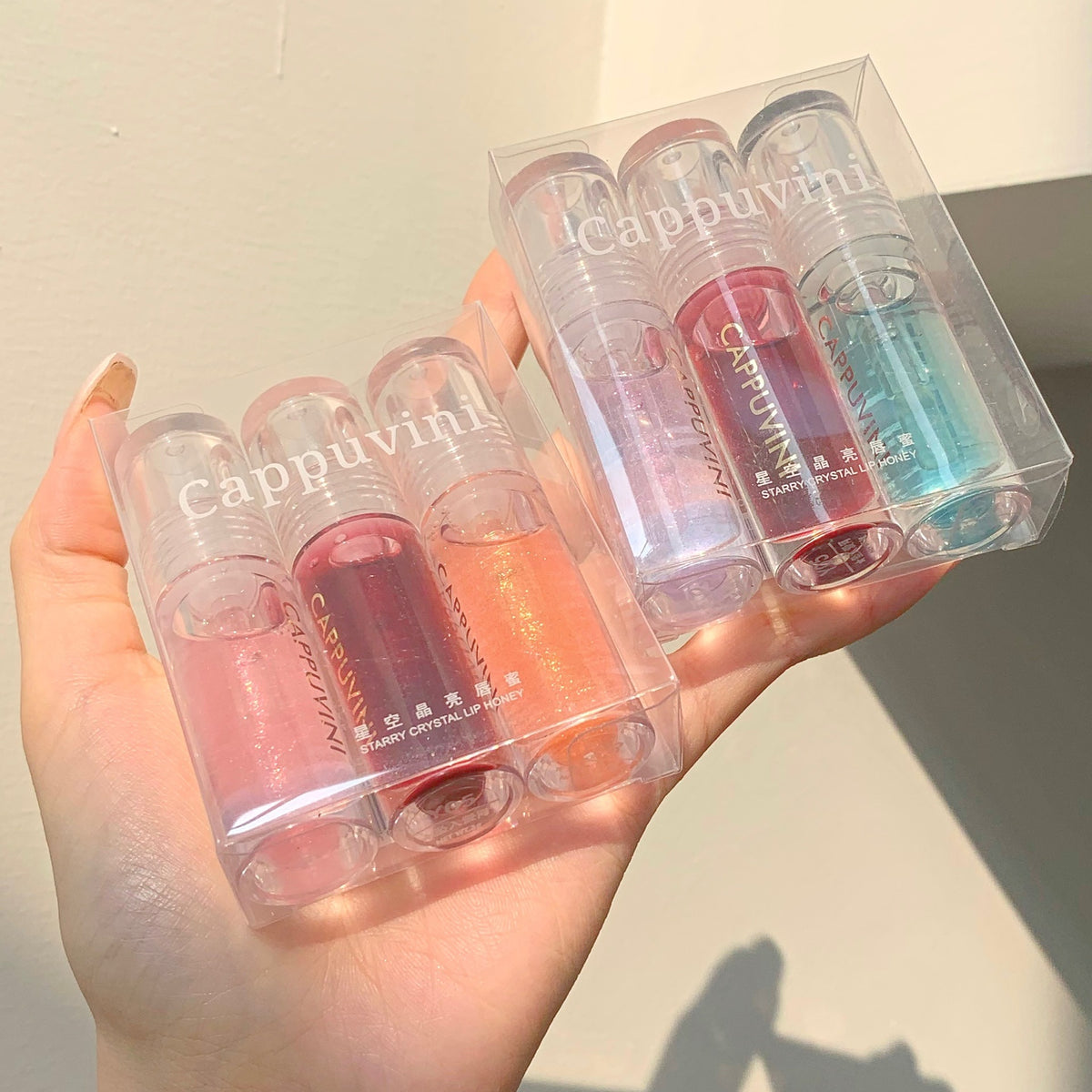 Three Per Package Transparent Water Light Lip Gloss Beauty DealSniper.net