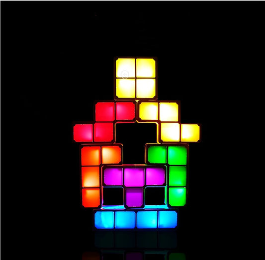Children's DIY Intelligence Development Toy LED Light Home Decor DealSniper.net American Standard