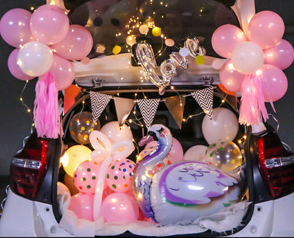 Car Trunk Surprise Arrangement Set Child Girlfriend Birthday