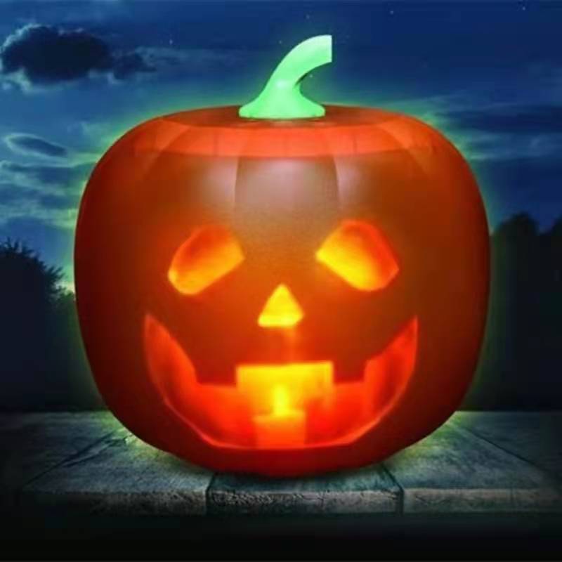 Talking Pumpkin Lantern Christmas Halloween Pumpkin Holidays DealSniper.net Orange EU