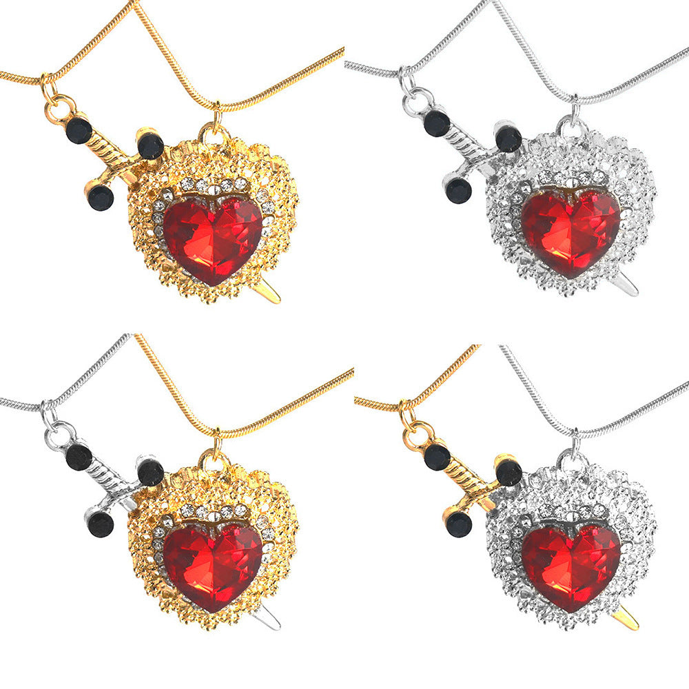 Creative Fashion Heart-shaped Love Necklace Jewelry DealSniper.net