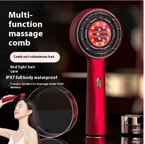 Electric Massage Comb Home Scalp Drain Comb Health DealSniper.net