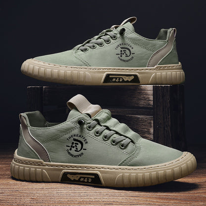 Men's Casual Shoes Trend Breathable Umbrella Men DealSniper.net Green 39