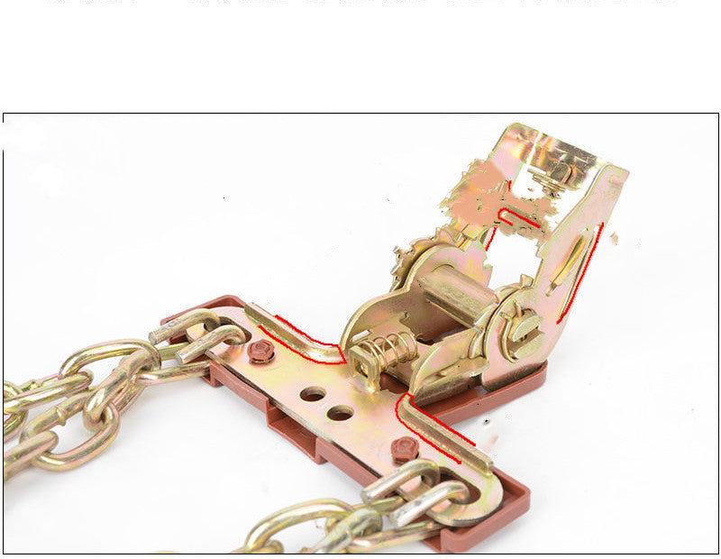 Anti-skid chain universal iron chain automobile car off-road vehicle Vehicle dealsniper-net