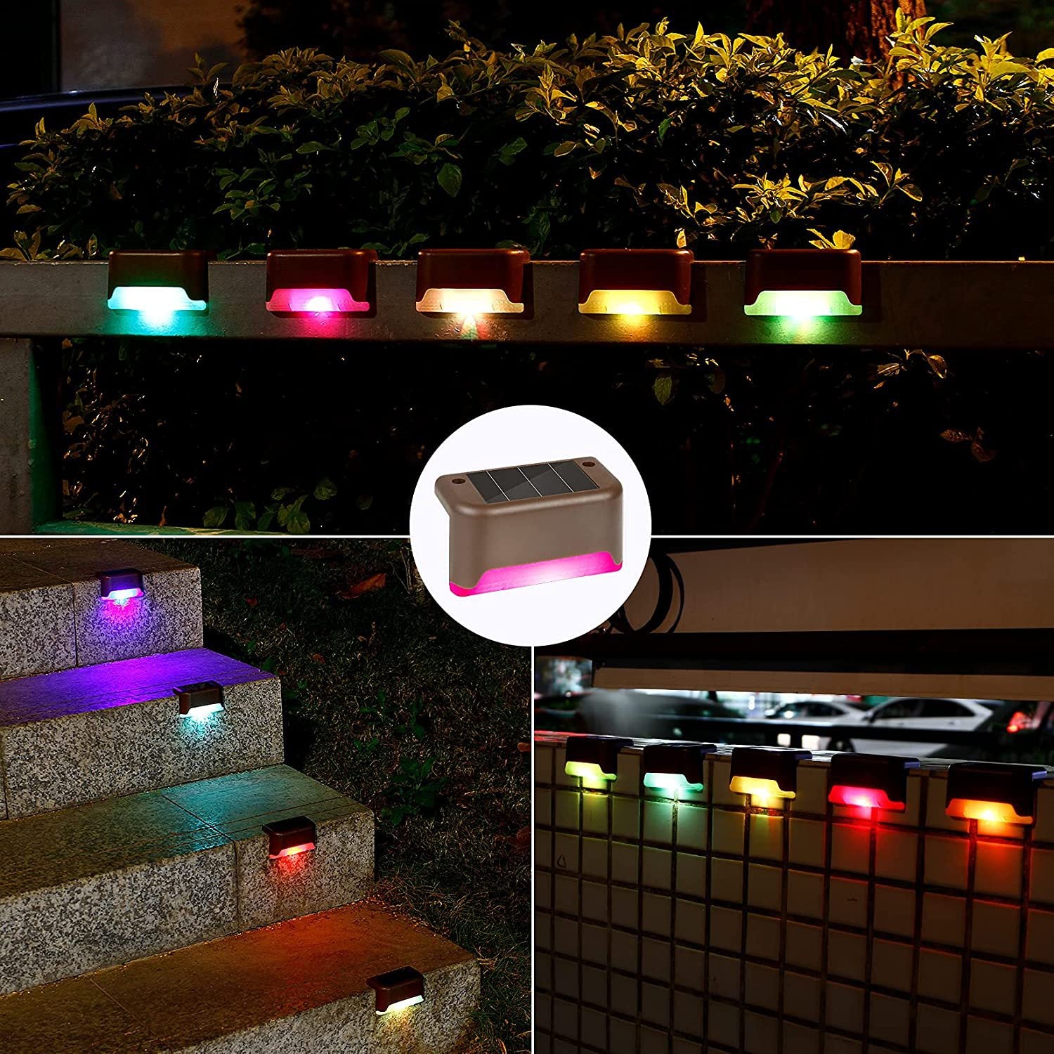 Solar Step Light Outdoor Garden Light Night Light LED Guide Light Garden dealsniper-net