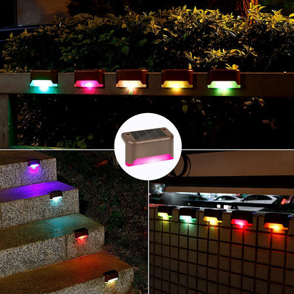 Solar Step Light Outdoor Garden Light Night Light LED Guide Light Garden dealsniper-net