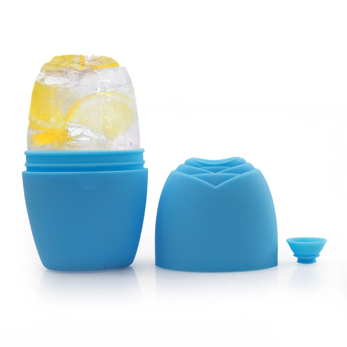 Facial Beauty Rose Ice Compress Ice Tray Beauty DealSniper.net Blue