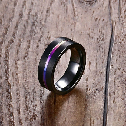 Lovers Purple Ring Jewelry dealsniper-net