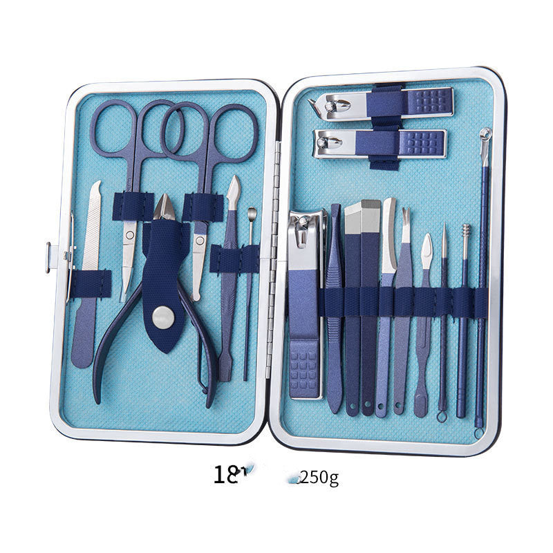 Professional Scissors Nail Clippers Set Ear Spoon Beauty dealsniper-net 20Style