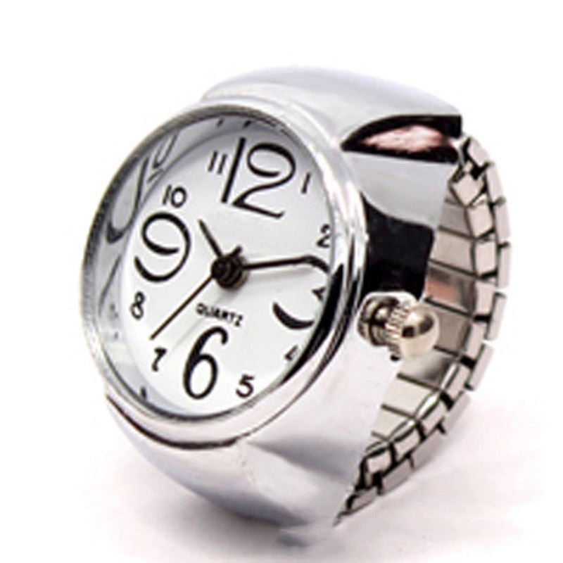 Personalized Men And Women Ring Watch Hot Sale Couple Ring Jewelry dealsniper-net White