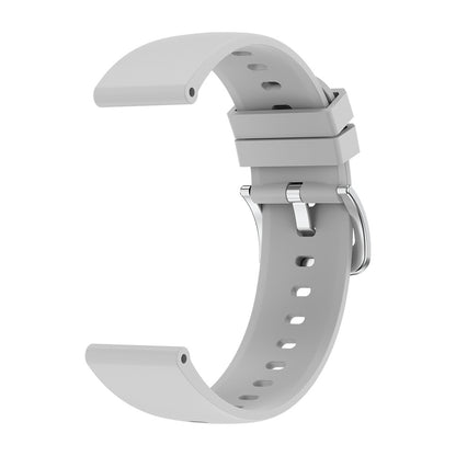Exercise Heart Rate Meter Step Talk Music Full Screen Smartwatch Electronics DealSniper.net Silverbracelet