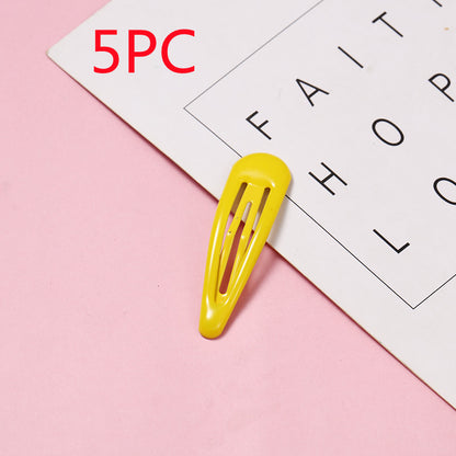 Color Drop-shaped Drop Oil BB Clip Beauty DealSniper.net Deep yellow 5PC