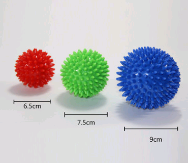 Hard thorn massage ball hand holding thorn ball touch training ball