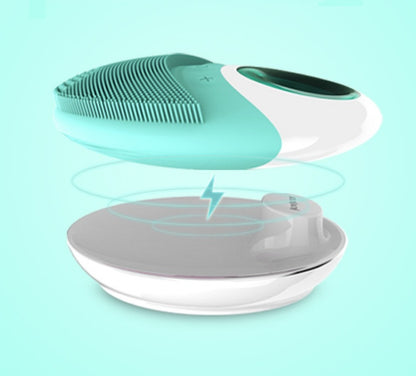 Wireless Charging Silicone Cleansing Instrument Beauty dealsniper-net