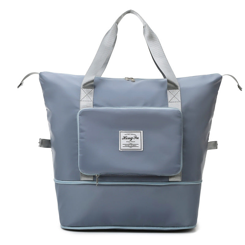 Dry And Wet Separation Sports Portable Shoulder Bag Women DealSniper.net Blue