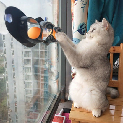 Windowsill Pets Toy Cat Track Ball Pet Products Pets DealSniper.net