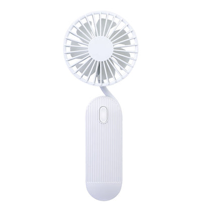 Rechargeable Handheld Large Wind Mini Mute Fan Travel DealSniper.net White USB