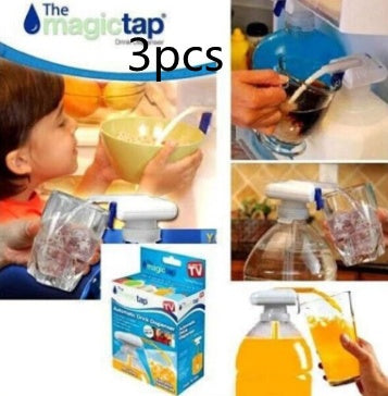 Useful Portable Electric Automatic Water Fountain Milk Drink Kitchen dealsniper-net Color3pcs