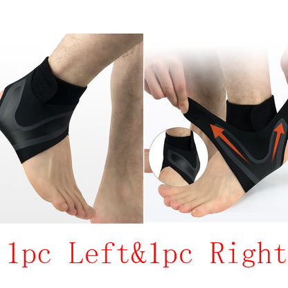 Ankle Support Brace Safety Running Basketball Sports Ankle Sleeves Sports DealSniper.net Black L Set Left Right