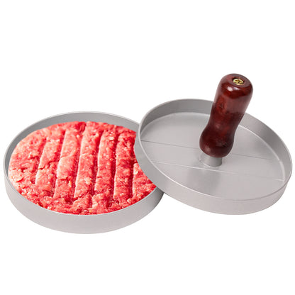 Mini Burger Press Slider Patty Wood Handle Hamburger Press Kitchen dealsniper-net