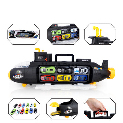 Shark Submarine Storage With Alloy Car Model Kids dealsniper-net