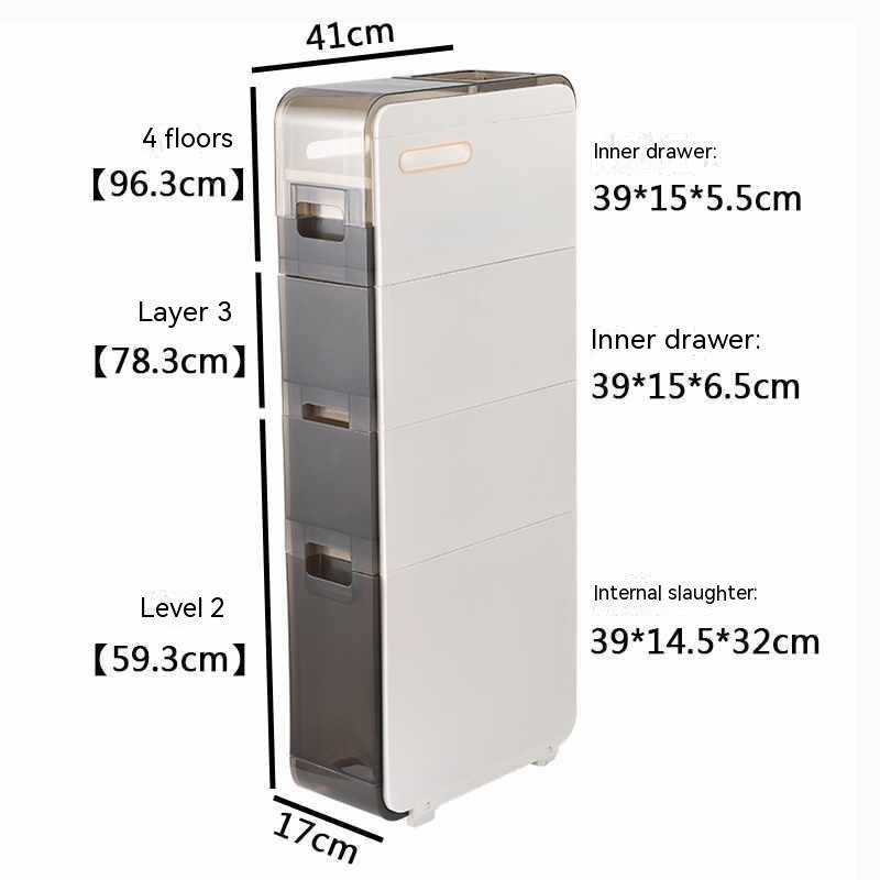 Narrow Cabinet Drawer Bathroom Storage House DealSniper.net
