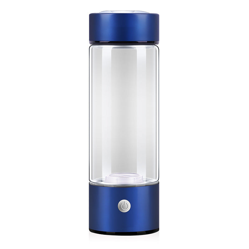 Hydrogen Water Bottles Electric Hydrogen Rich Water Generator Kitchen dealsniper-net Blue 401 500ml